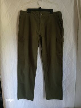 Y2K TILT Men's Olive Cargo Chef Pants